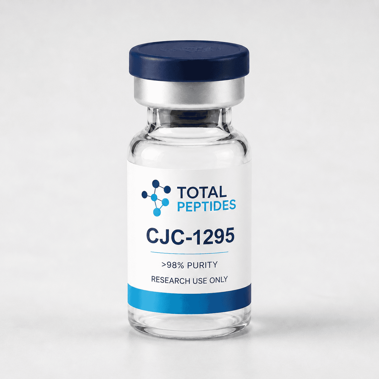 CJC-1295 research-grade peptide vial