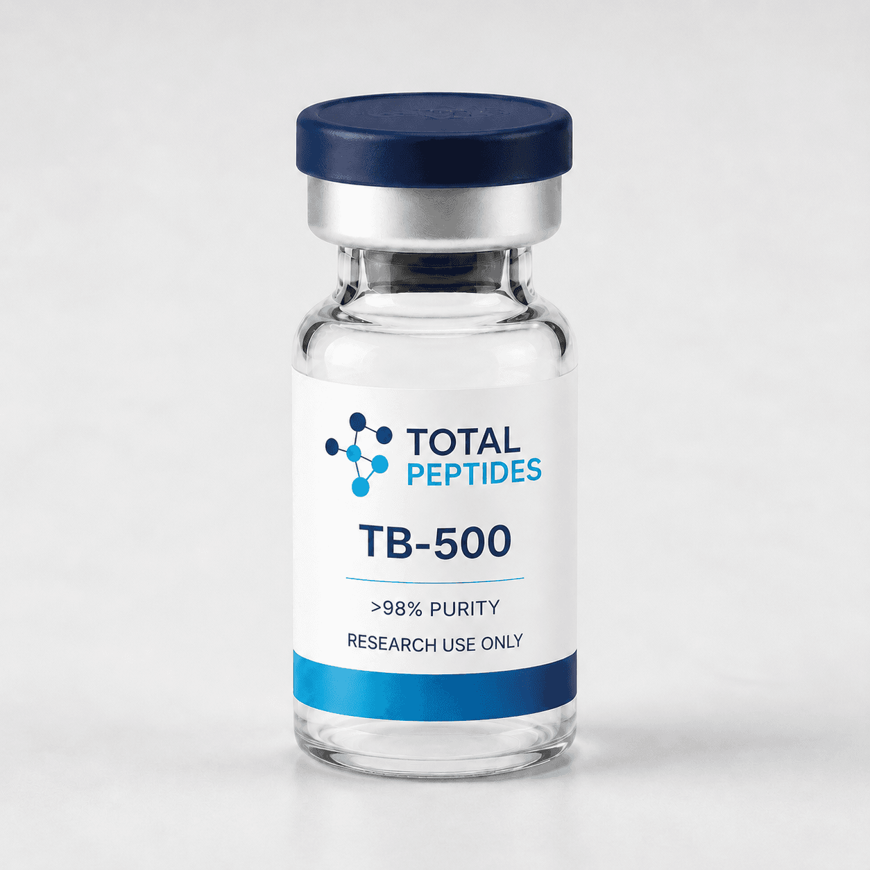 TB-500 research-grade peptide vial