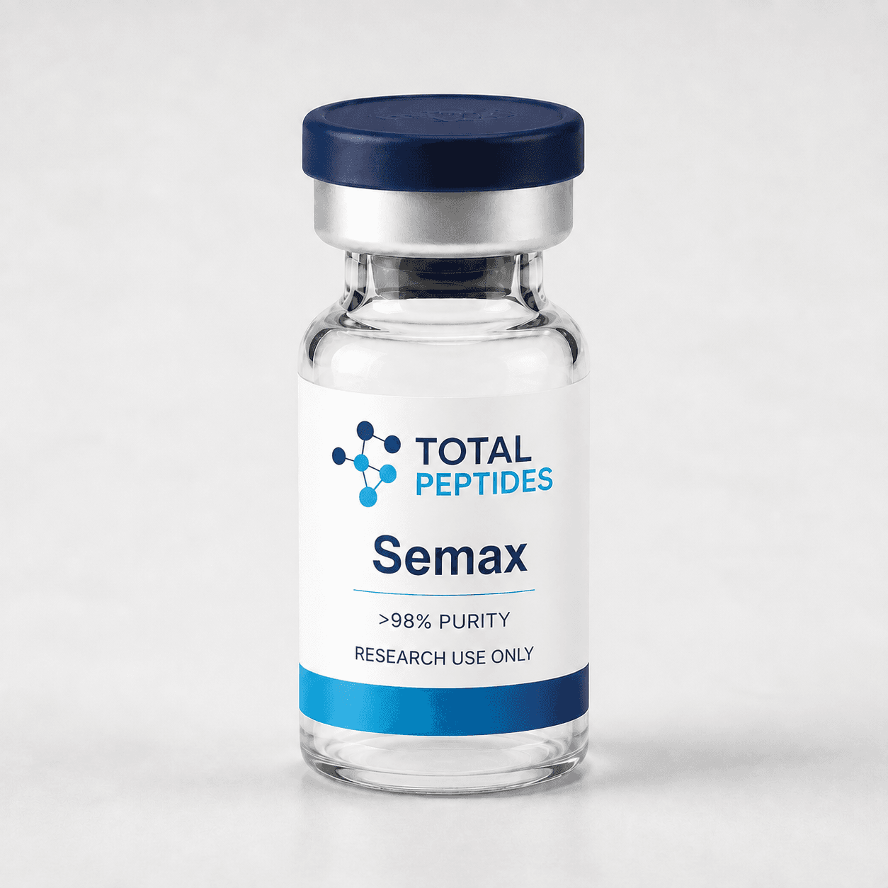 Semax research-grade peptide vial